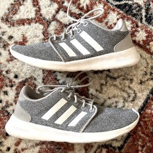 Adidas Cloudfoam QT Racer Sneakers Light Gray/White